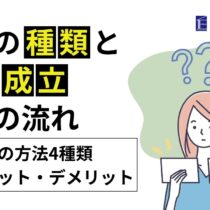 離婚の方法４種類と離婚成立までの流れ